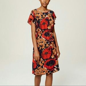 LOFT floral dress